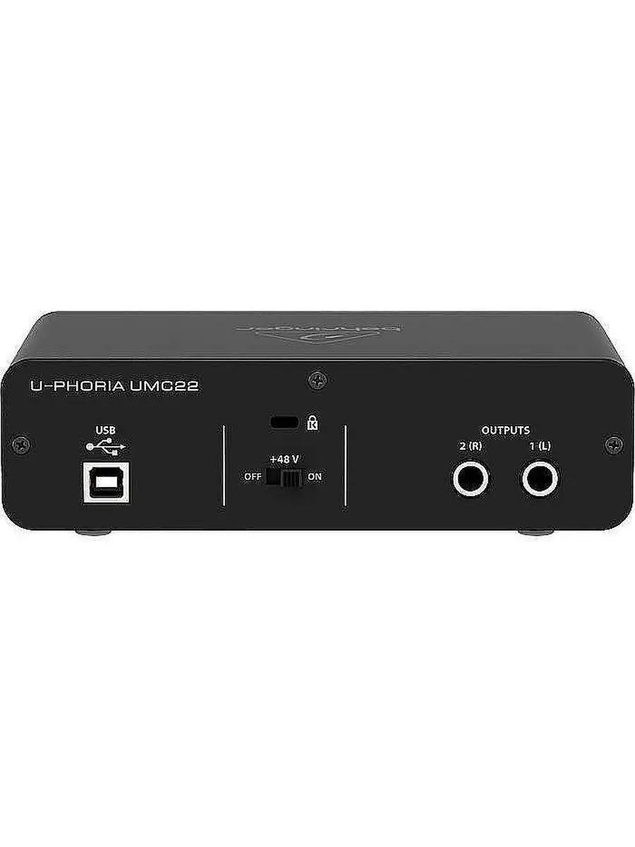 Карта behringer u phoria umc22. Behringer umc22. Behringer umc22 разъемы. Behringer u-Phoria umc22. Звуковая карта Беренджер umc22.