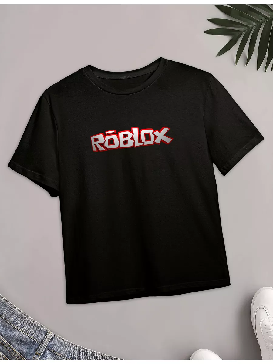 Хлопковая футболка с принтом Роблокс Roblox игра PRINT COTT 117231203  купить за 763 ₽ в интернет-магазине Wildberries