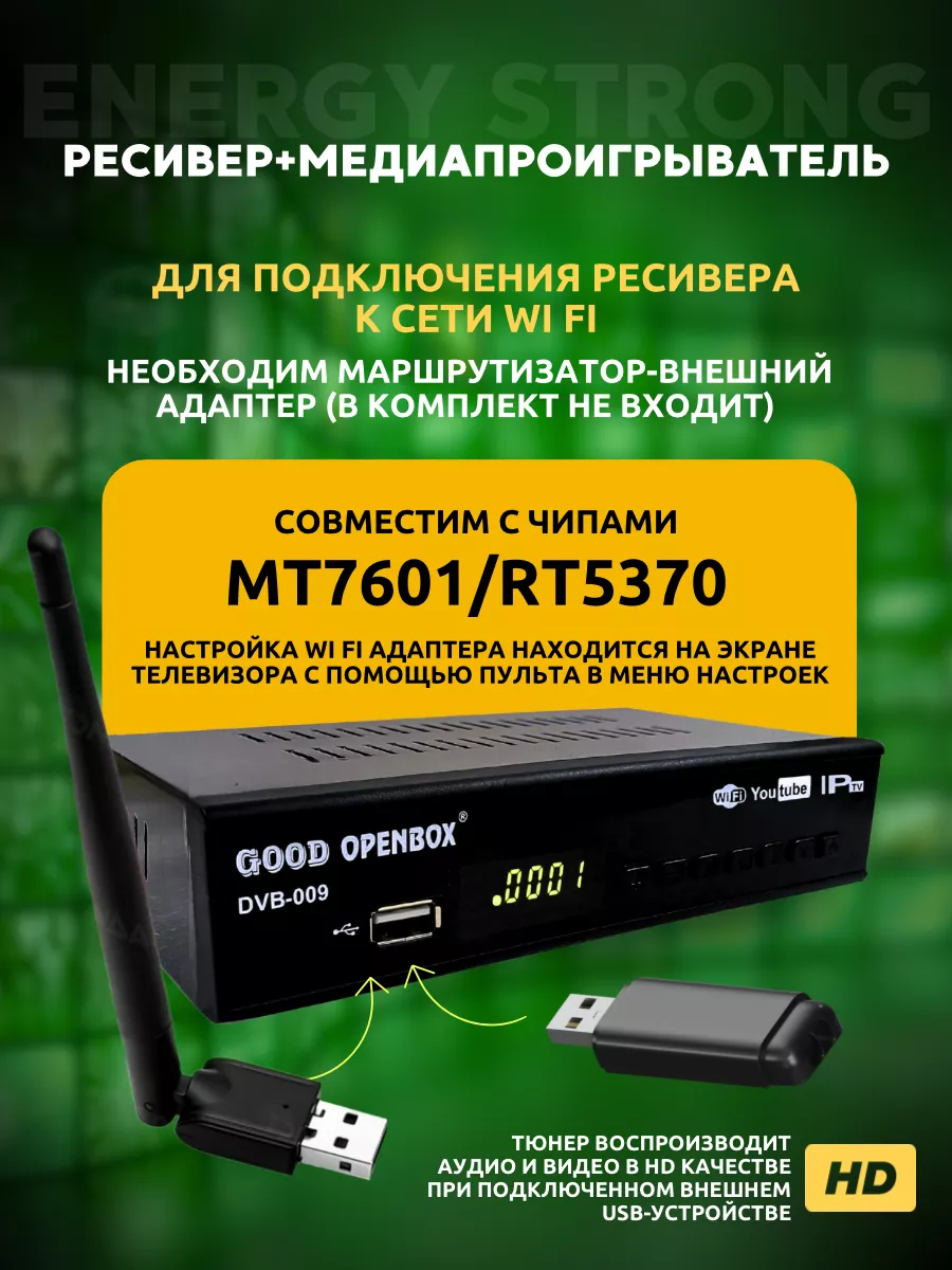 Цифровая приставка 20 каналов DVB-T2 Openbox 117313815 купить за 858 ₽ в  интернет-магазине Wildberries