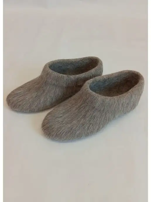 WoolenSlippers Тапочки, серый, фото 4