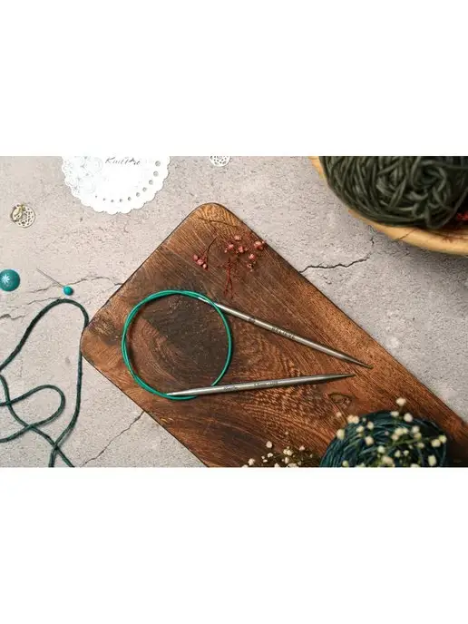 KnitPro Спицы круговые 2,75мм, серый