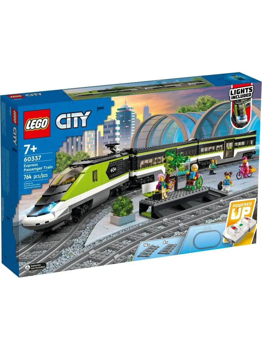 Конструктор LEGO City 60337 Пассажирский экспресс LEGO 117773991 купить за  24 565 ₽ в интернет-магазине Wildberries