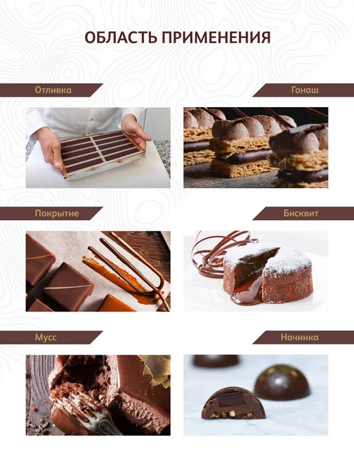 Cacao Barry Шоколад темный Excellence 55% Какао Барри (5 кг), 5 кг, фото 4