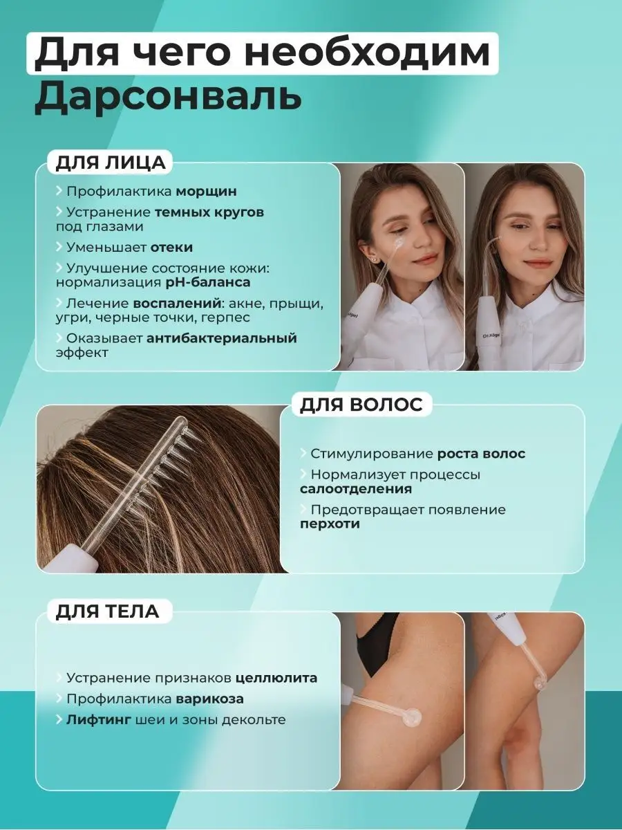 Дарсонваль Dr.Kogel 117814929 купить в интернет-магазине Wildberries