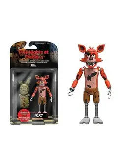 Подвижная фигурка Фокси аниматроник ФНАФ Funko 117946731 купить за 1 996 ₽ в интернет-магазине Wildberries