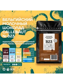 Бельгийский молочный шоколад 823 Каллебаут (0,2 кг) Callebaut 117957240 купить за 630 ₽ в интернет-магазине Wildberries