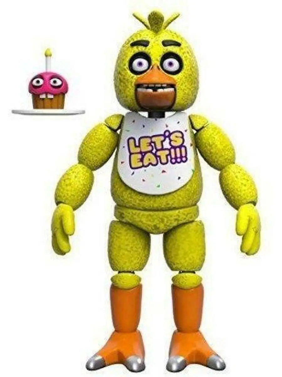 Подвижная игрушка ФНАФ Чика(Articulated Chica Action Figure) Funko  117958093 купить за 2 339 ₽ в интернет-магазине Wildberries