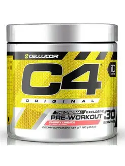 Предтренировочный комплекс C4 Original, 195 г - Вишнёвый Cellucor 118043267 купить за 2 613 ₽ в интернет-магазине Wildberries