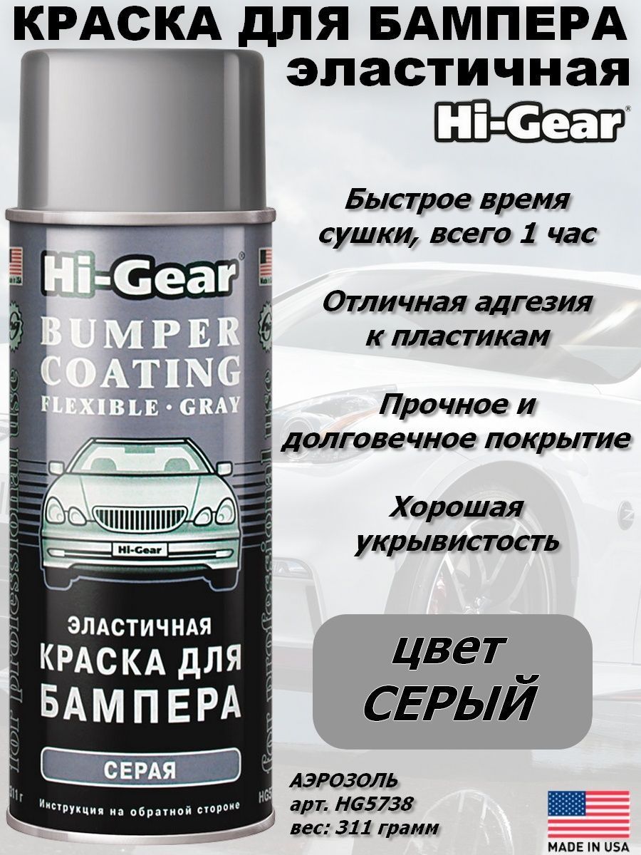 Смывка краски Hi-Gear.