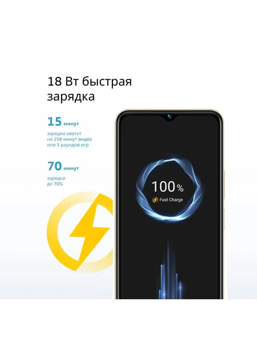 Смартфон vivo Y35 4GB/64GB VIVO 118174486 купить в интернет-магазине  Wildberries