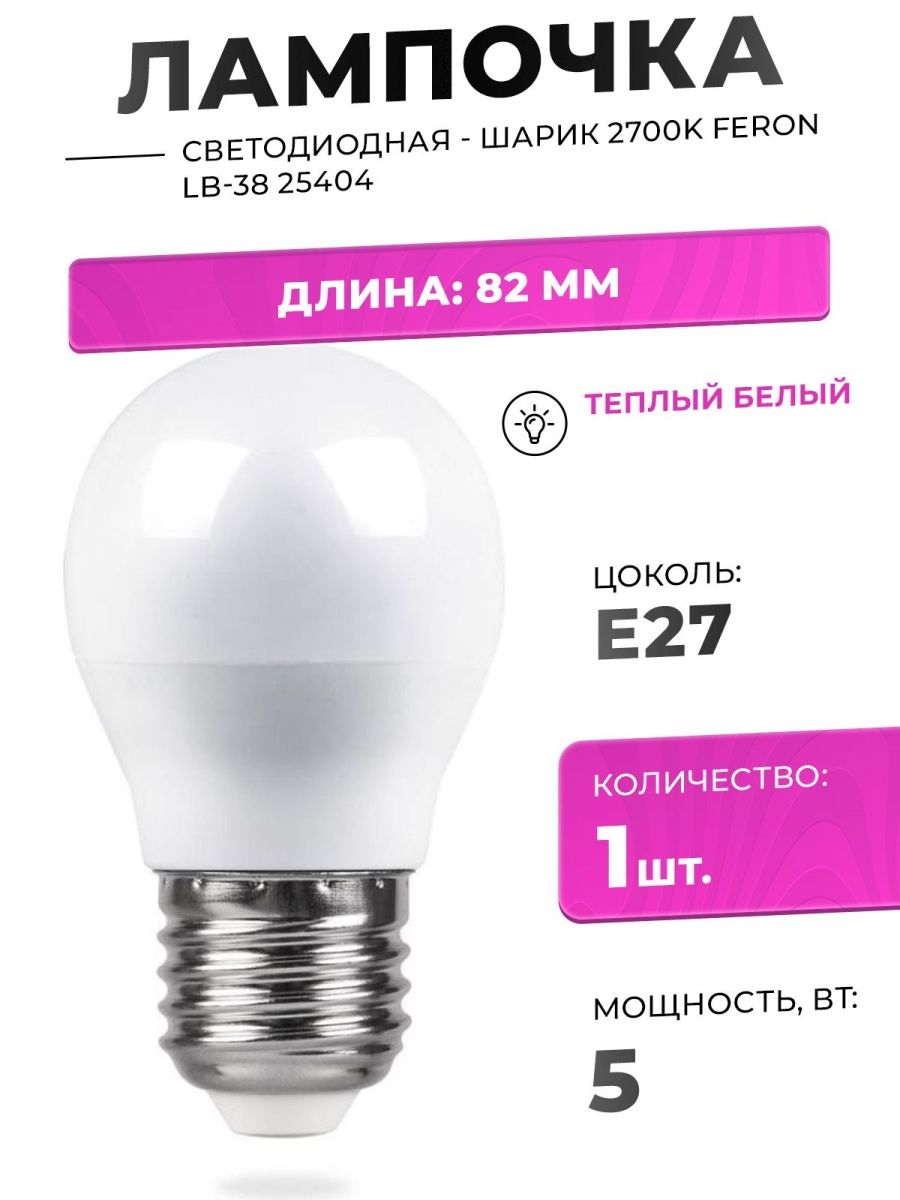 Светодиодные led лампы шар e27