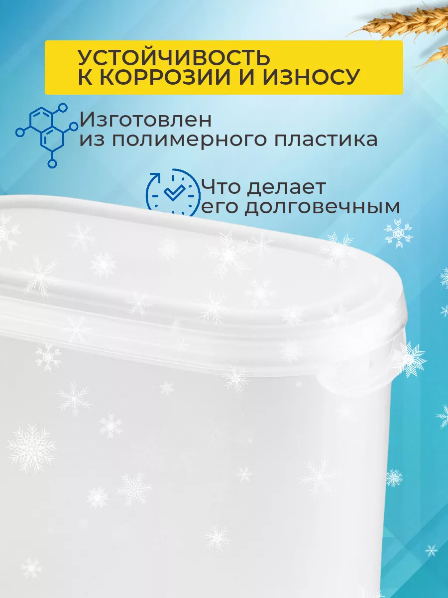 Контейнер для круп и сыпучих продуктов 1,1 л Икеа 118686082 купить за 259 ₽  в интернет-магазине Wildberries