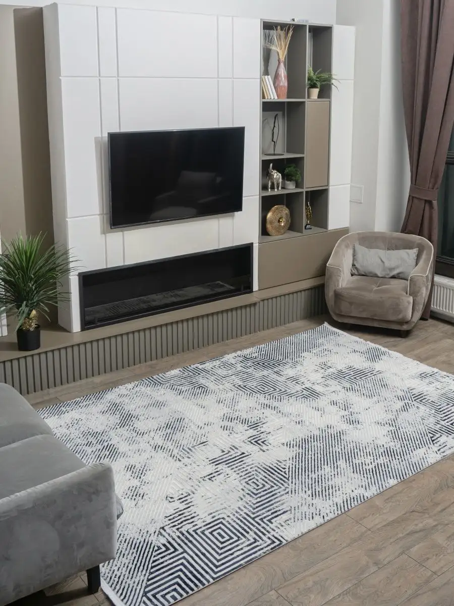 Ковер 250х400 см (240х390) турецкий палас в гостиную 2,5х4 TriumfCarpet  118752802 купить в интернет-магазине Wildberries