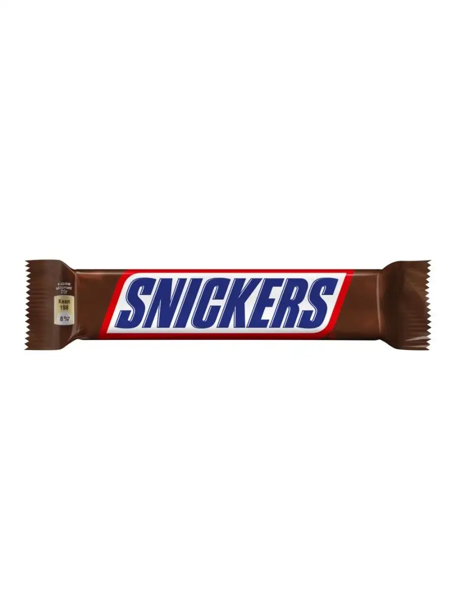 Snickers Батончик конфета шоколад с арахисом Stick Mini 20гр*32шт