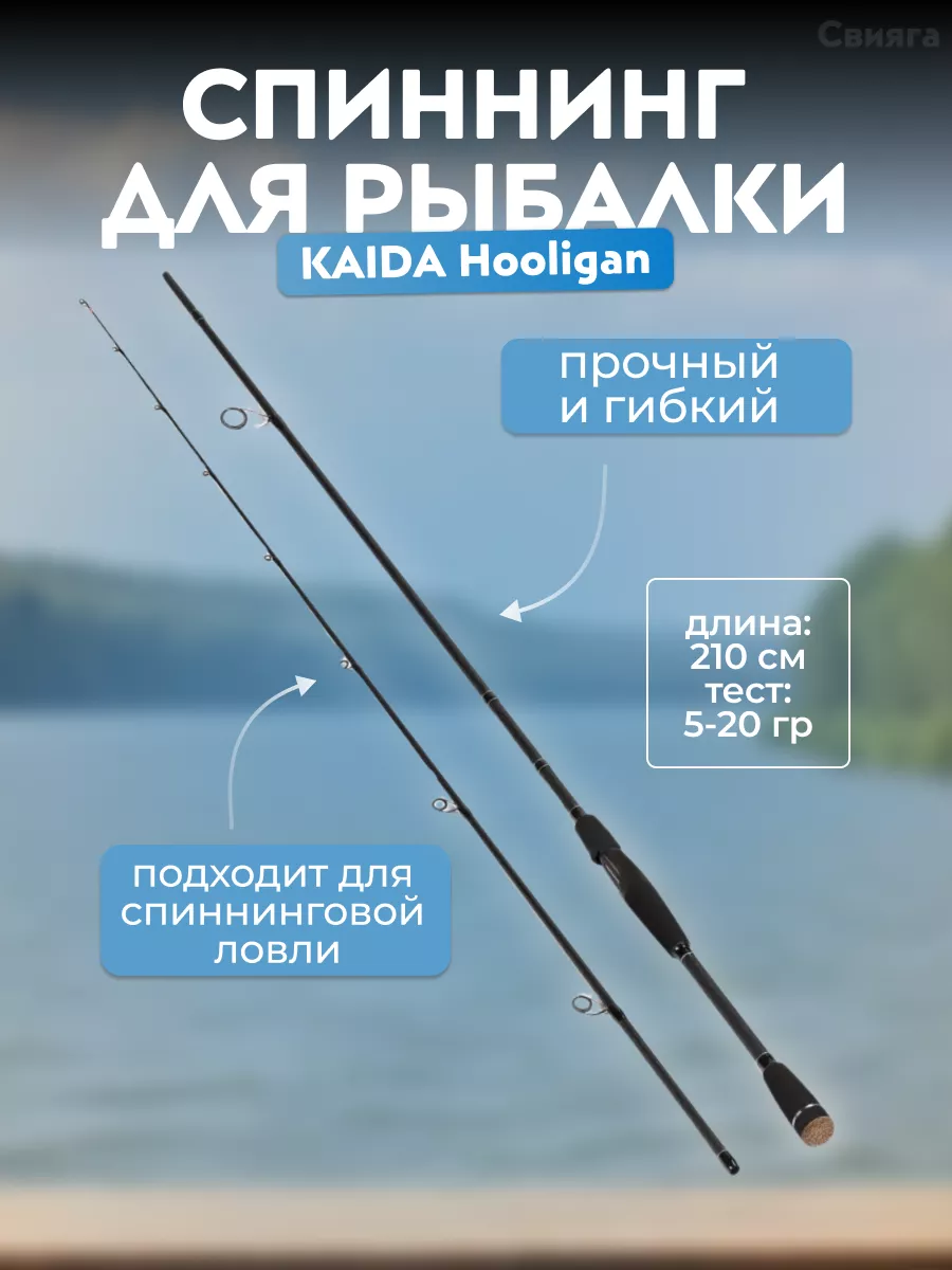 Спиннинг для рыбалки на...