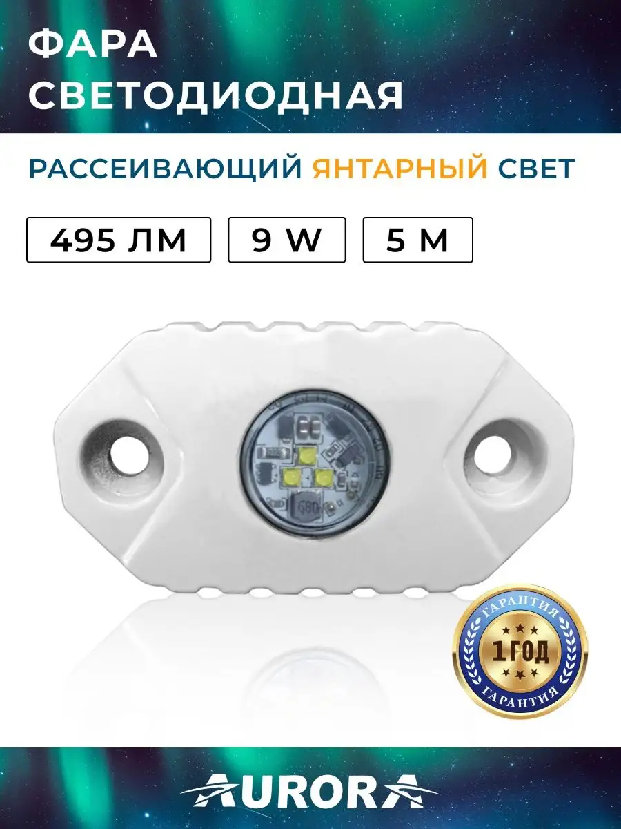 Габаритный фонарь, противотуманка, подсветка на авто SZAURORA 118977714  купить за 1 512 ₽ в интернет-магазине Wildberries