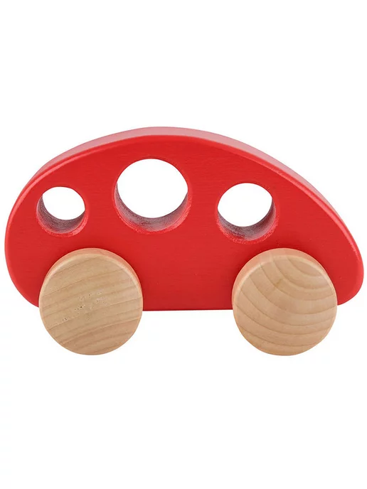 HAPE Игрушка каталка "Машинка Минивэн" Малышам, красный, фото 5