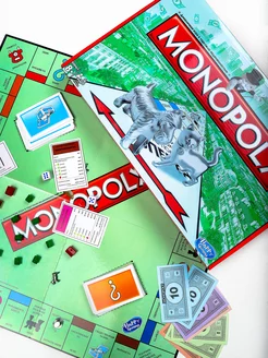 Монополия 6123 на русском (Monopoly). Настольная игра