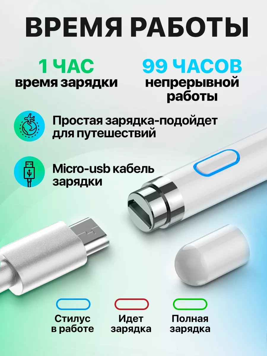 Стилус для телефона, планшета универсальный pencil перо STIMAXON 119220420  купить за 504 ₽ в интернет-магазине Wildberries