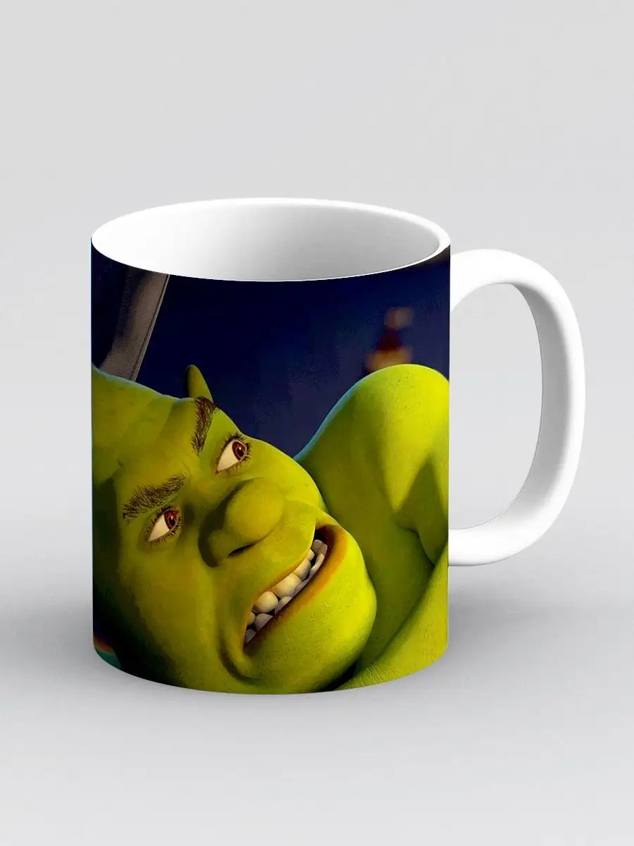 Кружка Шрек Shrek и Осел Дари! 119262441 купить за 395 ₽ в  интернет-магазине Wildberries