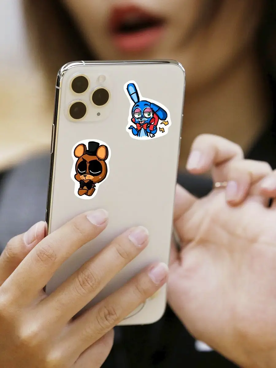 Стикеры наклейки на телефон стикерпак стикербук FNAF фнаф Sticker Rush  119351163 купить за 150 ₽ в интернет-магазине Wildberries