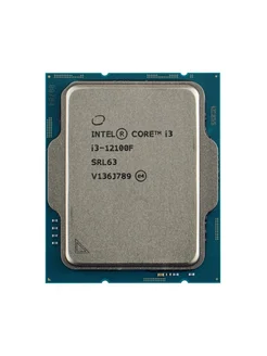 Процессор Core i3-12100F, OEM Intel 119396027 купить за 7688 ₽ в