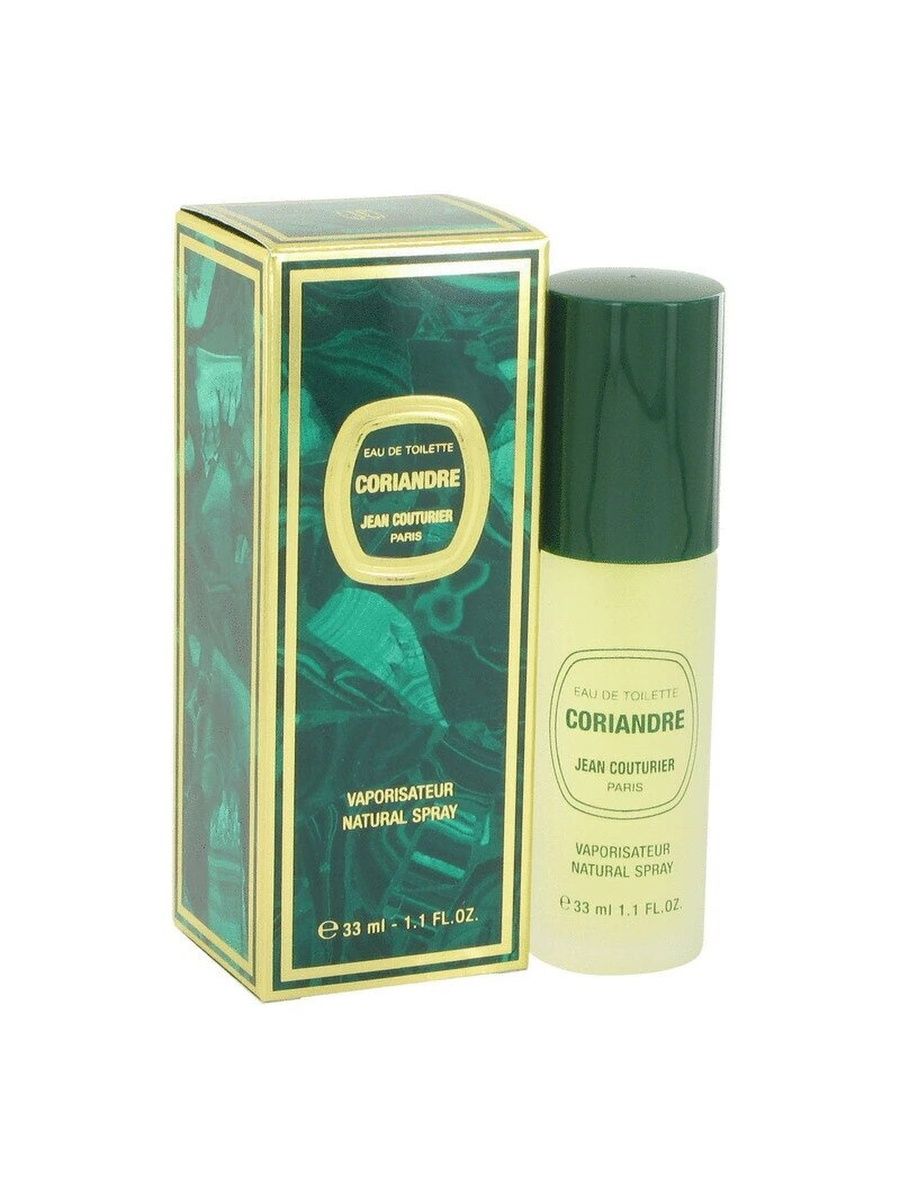 Духи кориандр. Туалетная вода Jean Couturier coriandre. J.Couturier coriandre 33ml EDT. Французские духи кориандр.