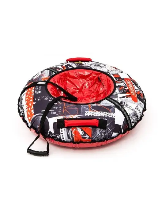 Nika Kids Тюбинг 95 см с камерой, 95 см, черный, фото 3