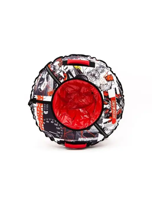 Nika Kids Тюбинг 95 см с камерой, 95 см, черный, фото 4