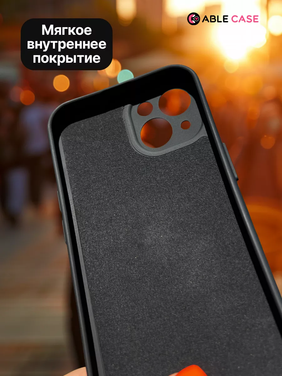 Чехол на iPhone 13 с принтом силиконовый Able case 119655387 купить за 912  ₽ в интернет-магазине Wildberries