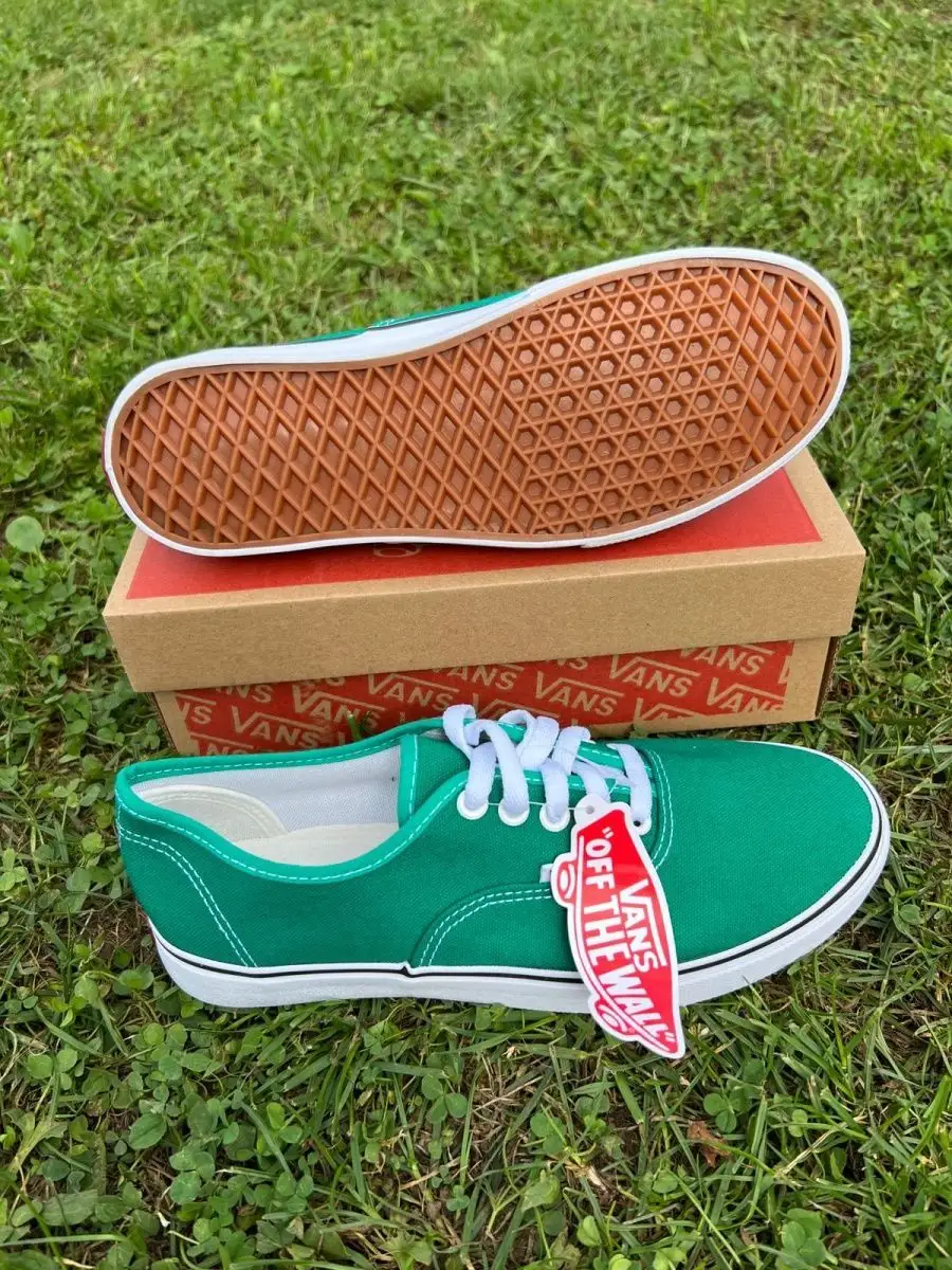 Jade green hot sale vans