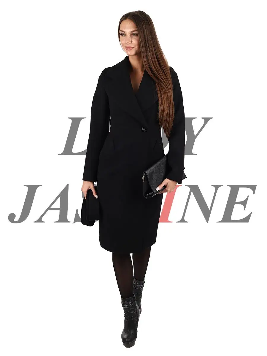 Пальто классическое демисезонное Lady Jasmine 119811651 купить за 5 109 ₽ в  интернет-магазине Wildberries