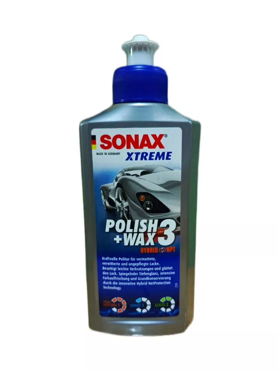 Полироль SONAX Xtreme №3 NanoPro Sonax 119819066 купить в интернет-магазине  Wildberries