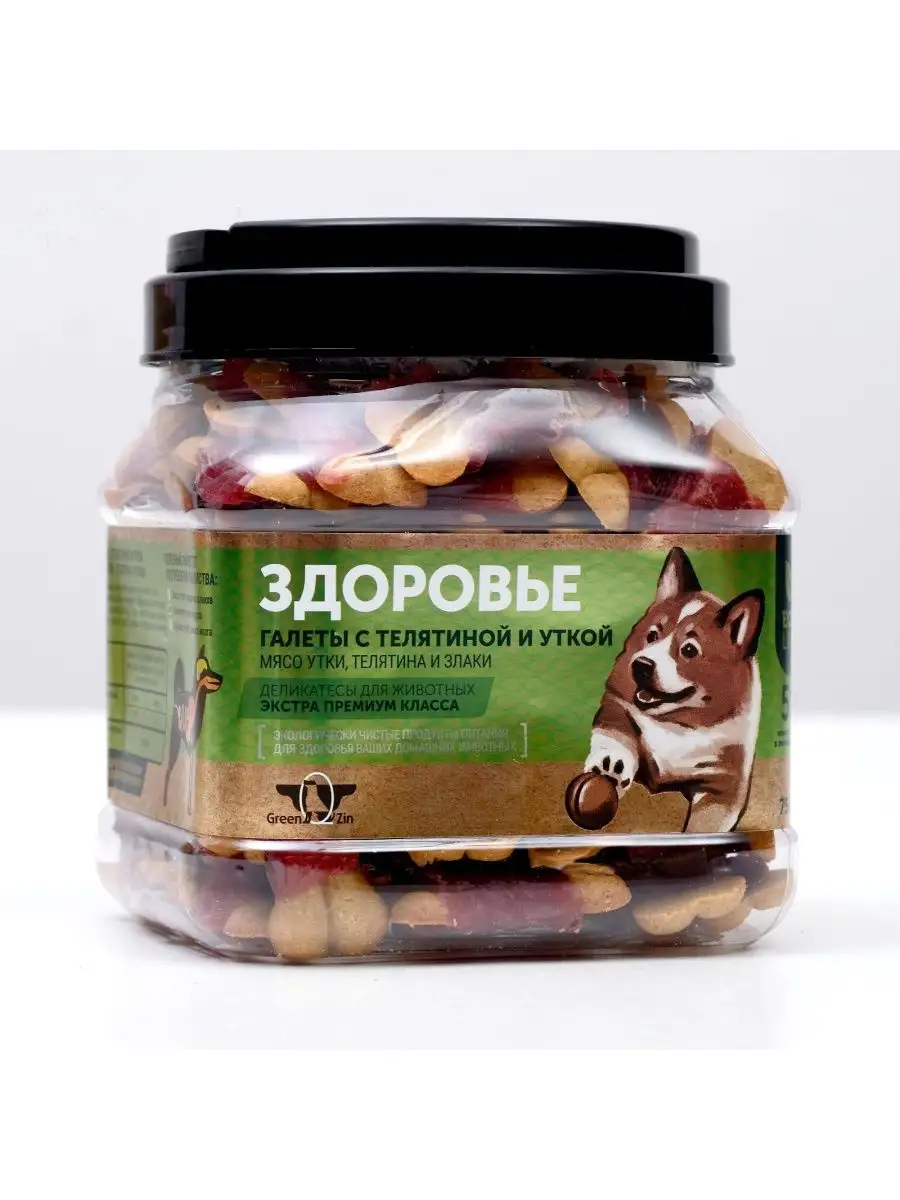 Лакомство здоровье с уткой 750 г