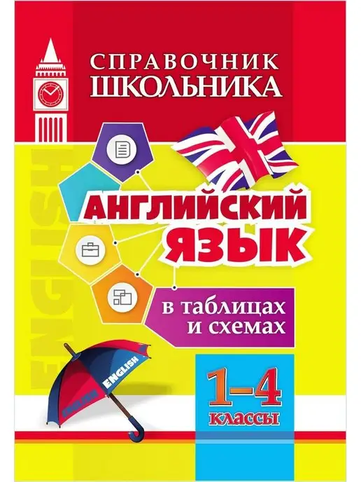 Издательство Учитель Английский язык в таблицах и схемах. 1-4 классы, вариант