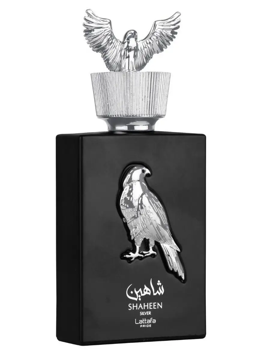 Lattafa Perfumes Парфюм мужской Shaheen Silver древесный, цветочный с пачули