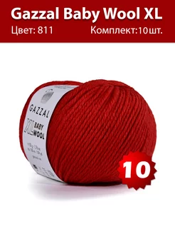 Пряжа Gazzal Baby Wool XL 811 - 10 шт Gazzal 119934630 купить за 1 333 ₽ в интернет-магазине Wildberries