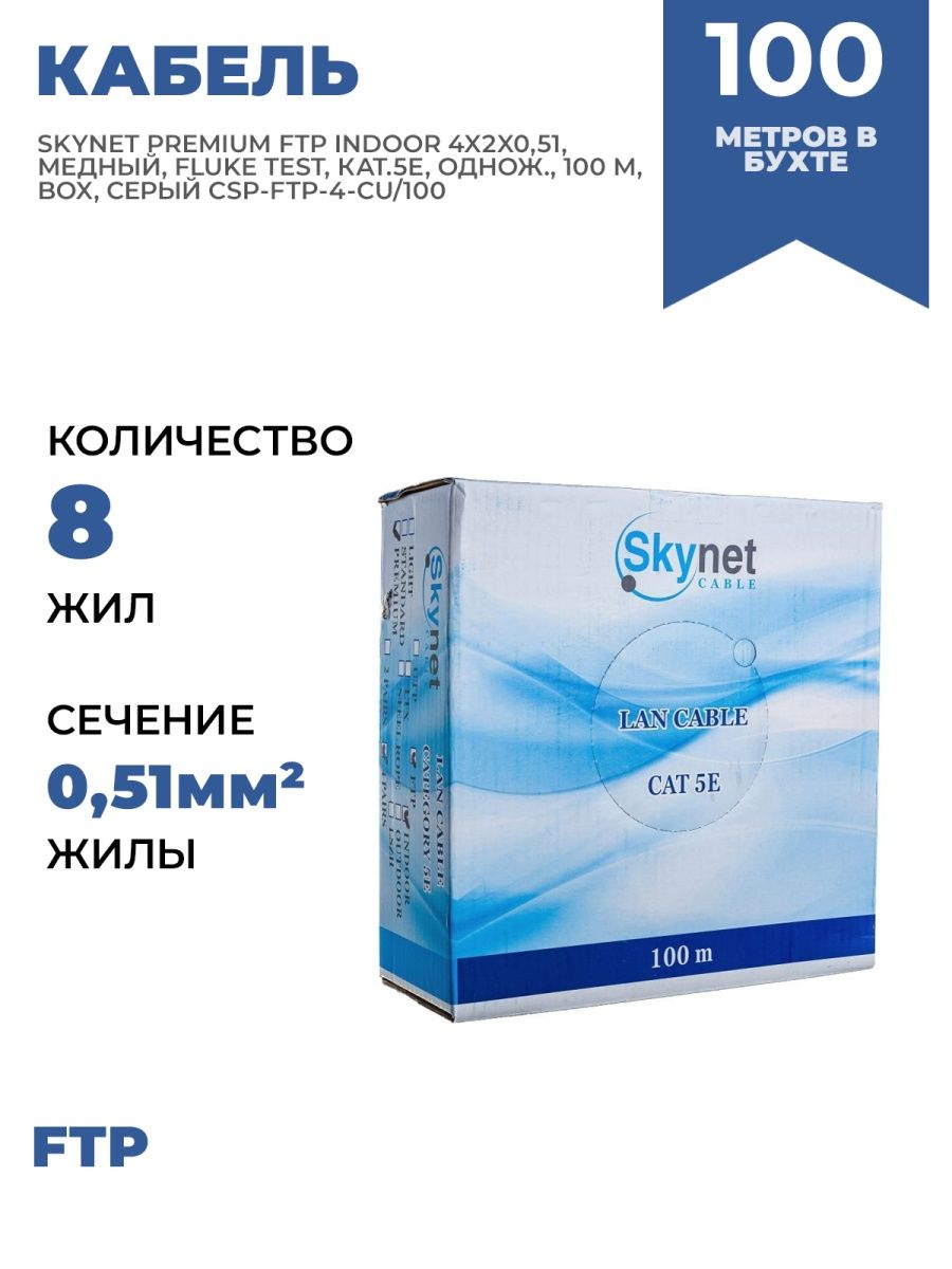 Кабель skynet premium ftp