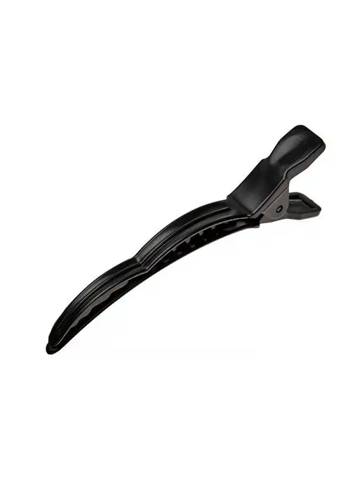 Harizma professional Зажимы для волос пластиковые черные 11 см, 6 шт, 6 шт, фото 4