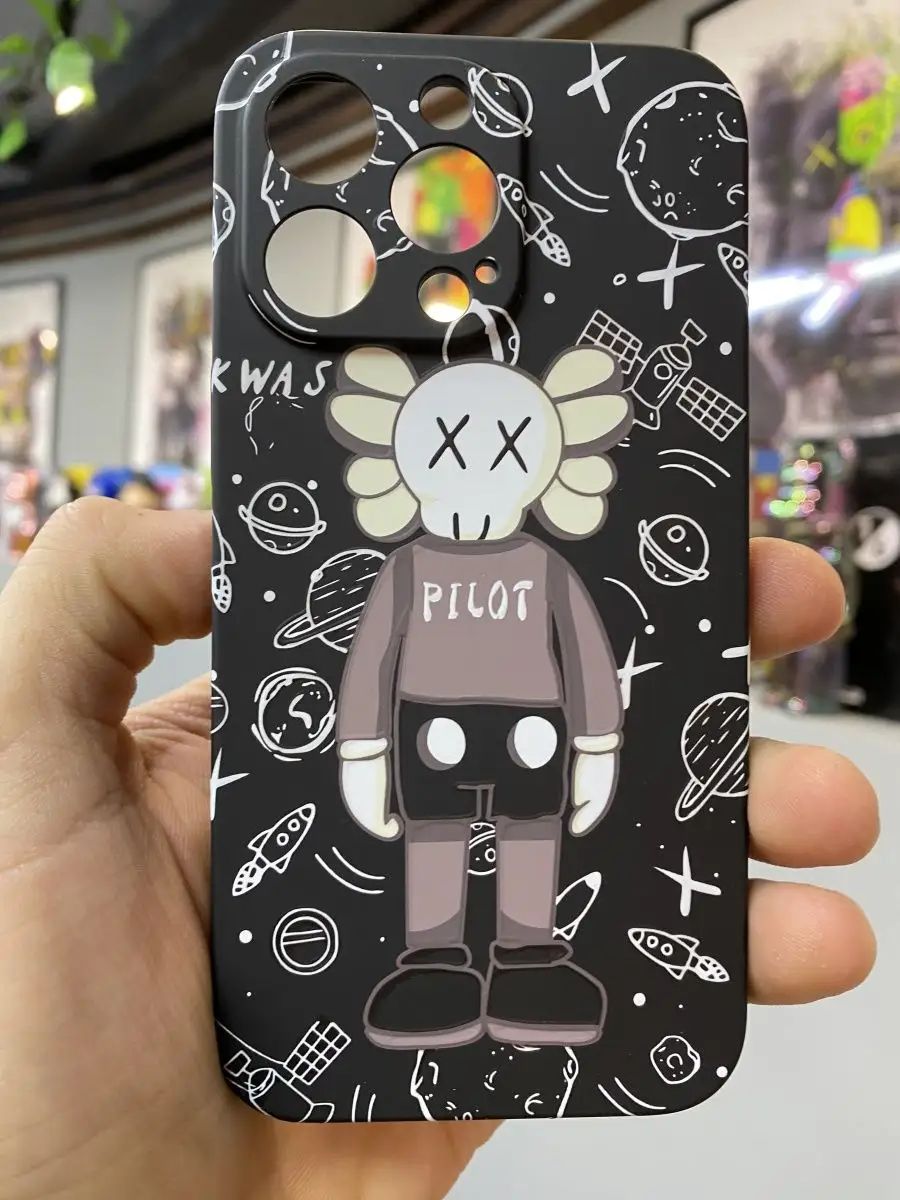 Чехол на Iphone 13 PRO KAWS LUXO 120166323 купить в интернет-магазине  Wildberries