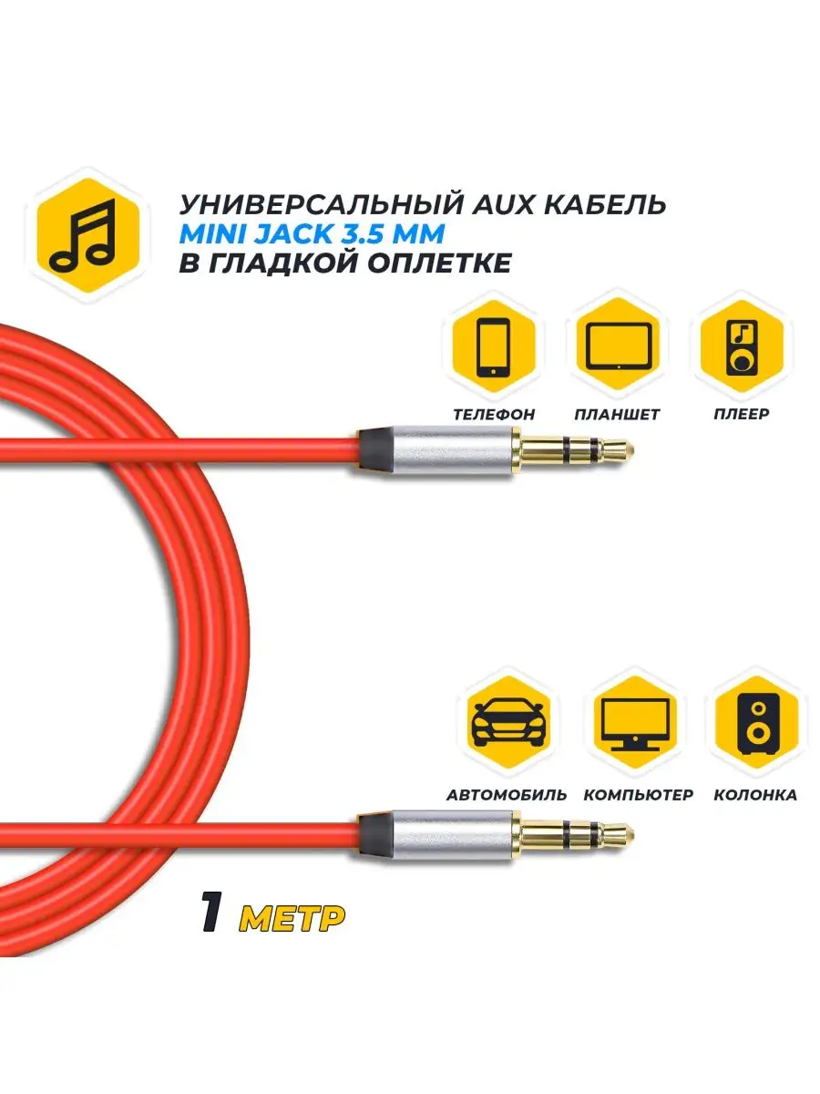 Аудиокабель mini Jack JA-AC01 JETACCESS 120208694 купить за 206 ₽ в  интернет-магазине Wildberries