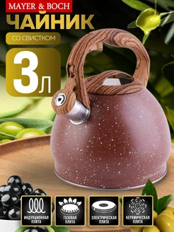 Чайник со свистком для плиты 3 л