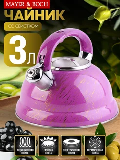 Чайник со свистком для плиты