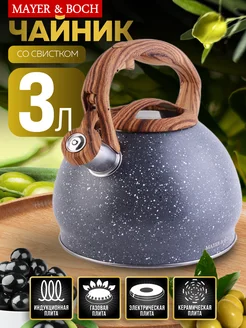 Чайник со свистком для плиты