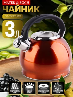 Чайник со свистком для плиты 3 л