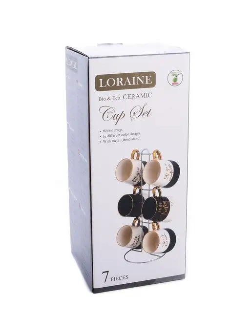 Набор кружек с подставкой - фото 7