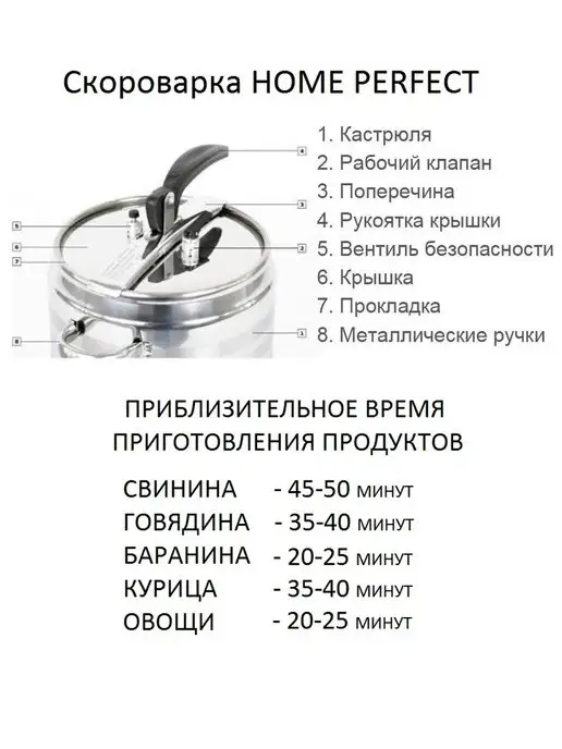 Скороварка для плиты 12 л - фото 6
