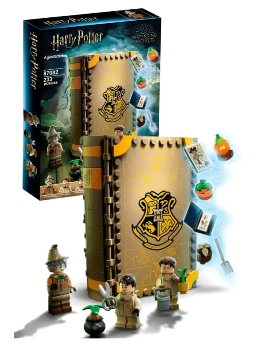 Конструктор Гарри Поттер Harry Potter Волшебная книга LEGO 120309380 купить  за 1 102 ₽ в интернет-магазине Wildberries