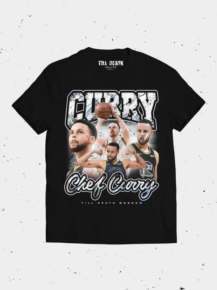 Футболка Stephen Curry Стэфан Карри Golden State NBA Till Death