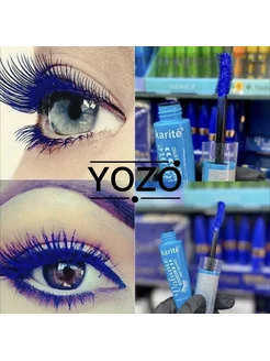 Karite Volume Mascara Объемная тушь цвет синий KosmiShtuchki 120371555 купить за 149 ₽ в интернет-магазине Wildberries